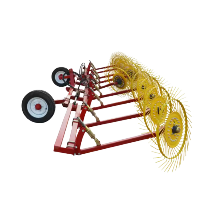 hay ລໍ້ rake